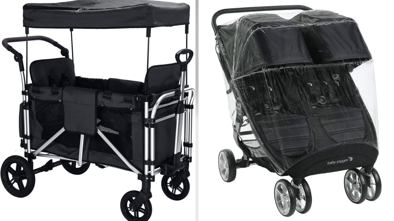 Wagon Stroller and Double Stroller