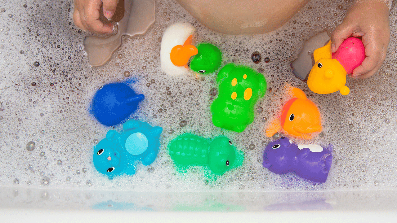 Benefits of Bath Toys for Child Development