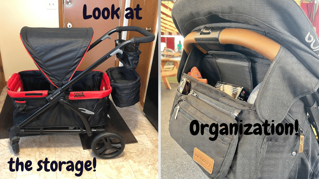 Storage Space of Stroller Wagons