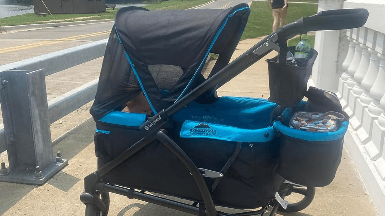 Stroller Wagon Extra Storage Space